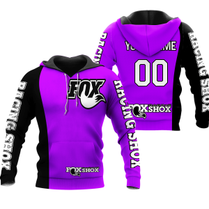 CUSTOM NAME RACING | BLACK PURPLE | FOX RACING