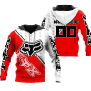 FX RACING WHITE RED | CUSTOM NAME