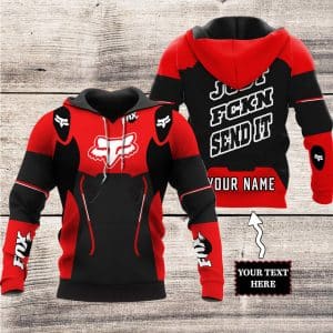 MOTOCROSS PERSONALIZED FX RACING V2 | COLOR RED-BLACK