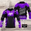 MOTOCROSS PERSONALIZED FX RACING V2 | COLOR PURPLE-BLACK