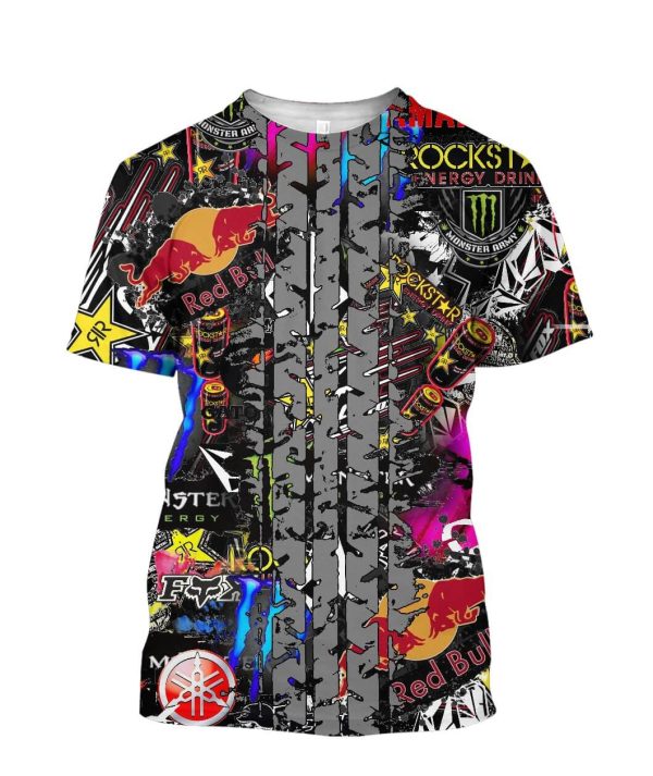 Unique 3D Printed Motocross Shirts - Image 3