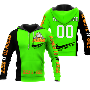 CUSTOM NAME RACING | BLACK-GREEN | KTM