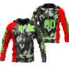 CUSTOM NAME RACING | RED CAMO | KAWASAKI