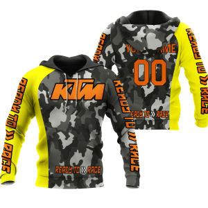 CUSTOM NAME RACING | YELLOW CAMO | KTM V1