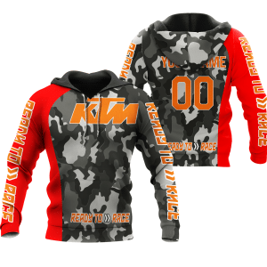 CUSTOM NAME RACING | RED CAMO | KTM V1