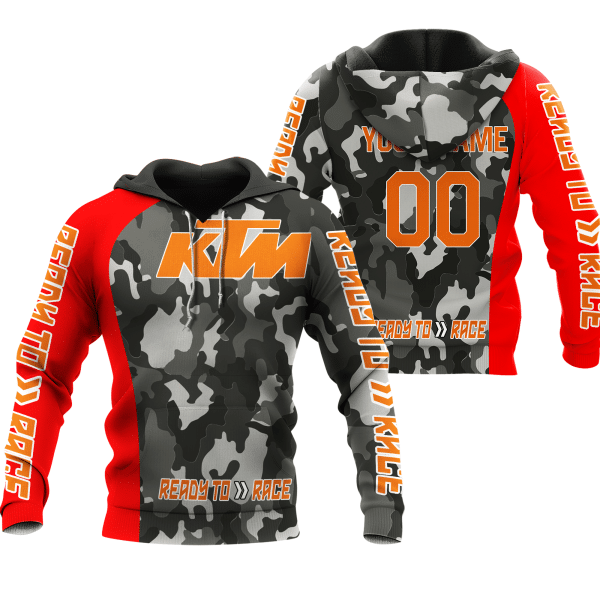 CUSTOM NAME RACING | RED CAMO | KTM V1