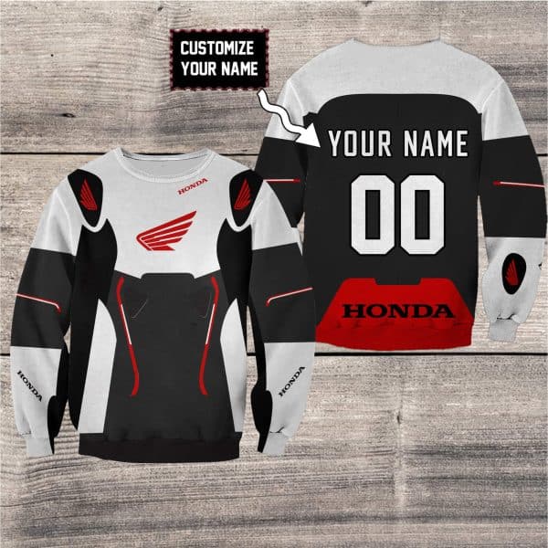 CUSTOM NAME RACING | HONDA V1 | KID & ADULT - Image 2
