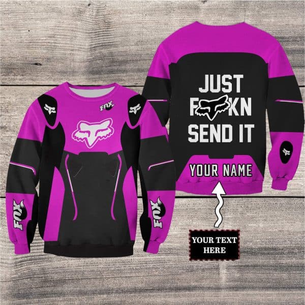 MOTOCROSS PERSONALIZED FX RACING V1 | COLOR PINK-BLACK - Image 3