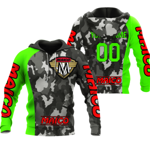 CUSTOM NAME RACING | GREEN CAMO | MAICO