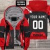 CUSTOM NAME RACING FLEECE HOODIE| YAMAHA V2