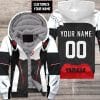 CUSTOM NAME RACING FLEECE HOODIE | YAMAHA V1