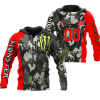 CUSTOM NAME RACING | RED CAMO | MONSTER