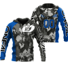 CUSTOM NAME RACING | BLUE CAMO | ONEAL