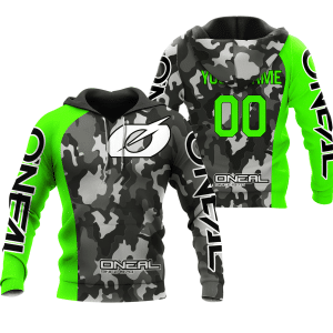 CUSTOM NAME RACING | GREEN CAMO | ONEAL