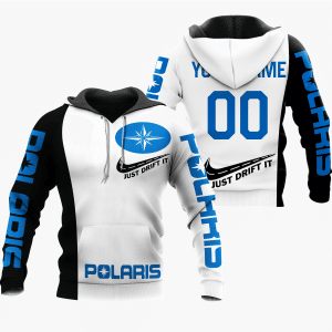 CUSTOM NAME RACING | BLACK-WHITE | POLARIS V2
