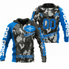 CUSTOM NAME RACING | BLUE CAMO | POLARIS