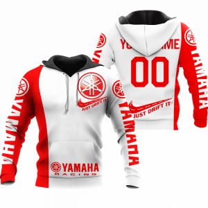 CUSTOM NAME RACING | RED-WHITE | YAMAHA