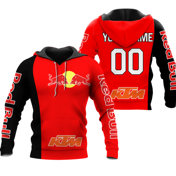 CUSTOM NAME RACING | BLACK-RED | REDBULL KTM