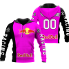 CUSTOM NAME RACING | BLACK-PINK | REDBULL