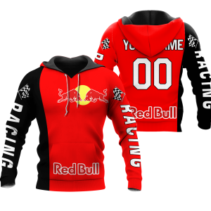 CUSTOM NAME RACING | BLACK-RED | REDBULL
