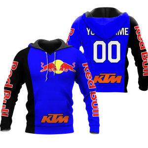 CUSTOM NAME RACING | BLACK-BLUE | REDBULL KTM