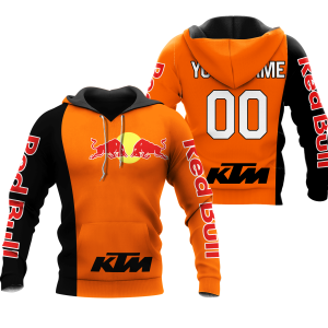 CUSTOM NAME RACING | BLACK-ORANGE | REDBULL KTM