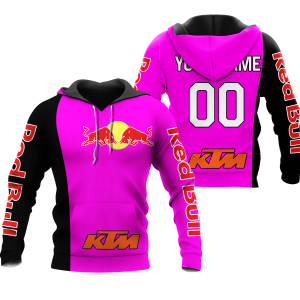 CUSTOM NAME RACING | BLACK-PINK | REDBULL KTM