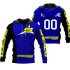 CUSTOM NAME RACING | BLACK-BLUE | SHERCO