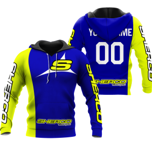CUSTOM NAME RACING | YELLOW-BLUE | SHERCO