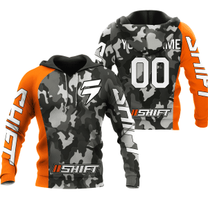 CUSTOM NAME RACING | ORANGE CAMO | SHIFT