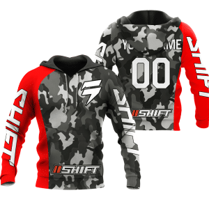 CUSTOM NAME RACING | RED CAMO | SHIFT