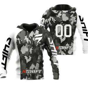 CUSTOM NAME RACING | WHITE CAMO | SHIFT