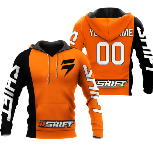 CUSTOM NAME RACING | BLACK-ORANGE | SHIFT