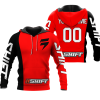 CUSTOM NAME RACING | BLACK-RED | SHIFT