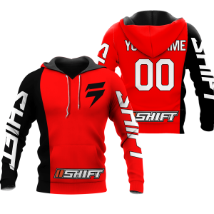 CUSTOM NAME RACING | BLACK-RED | SHIFT