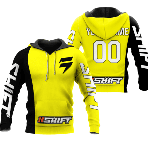 CUSTOM NAME RACING | BLACK-YELLOW | SHIFT