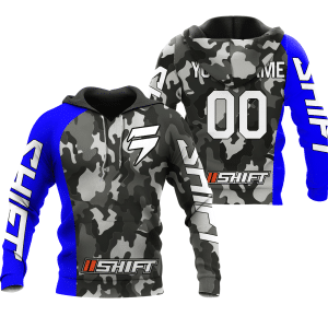 CUSTOM NAME RACING | BLUE CAMO | SHIFT