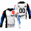 CUSTOM NAME RACING | BLACK-WHITE | SUZUKI