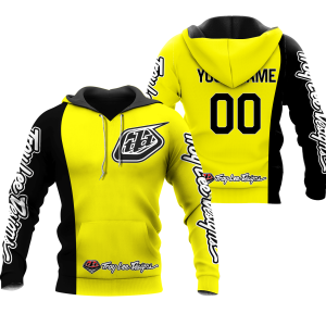 CUSTOM NAME RACING | BLACK YELLOW | TROYLEEDESIGNS