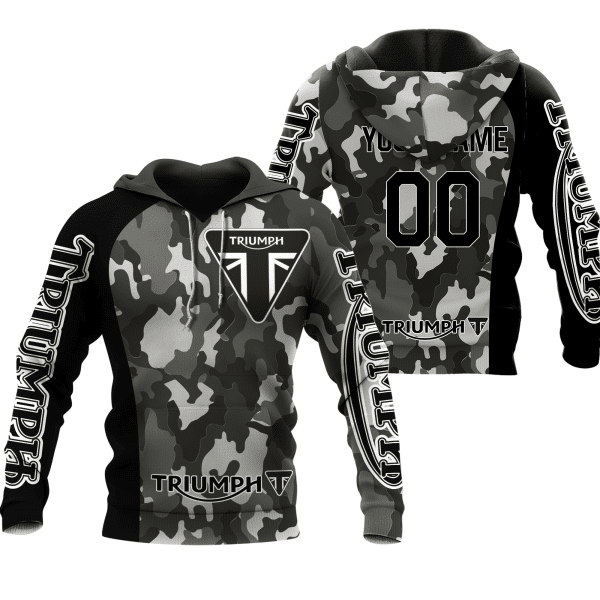 CUSTOM NAME RACING | BLACK CAMO | TRIUMPH