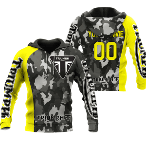 CUSTOM NAME RACING | YELLOW CAMO | TRIUMPH