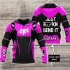 MOTOCROSS PERSONALIZED FX RACING V1 | COLOR PINK-BLACK