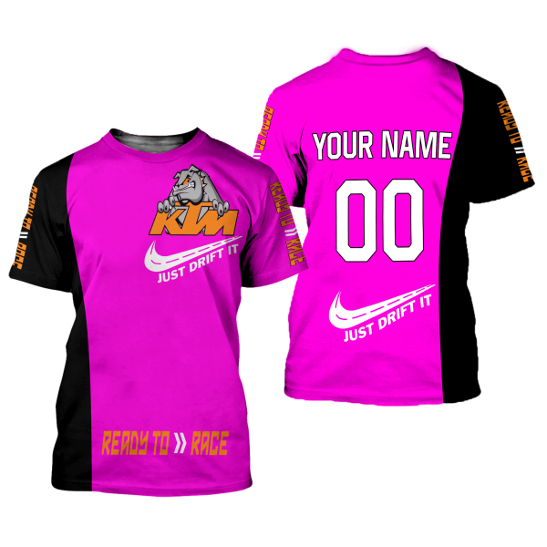 CUSTOM NAME RACING | BLACK-PINK | KTM - Image 2