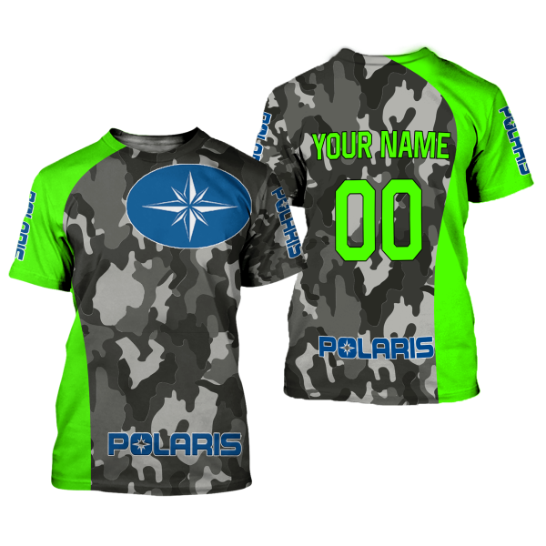 CUSTOM NAME RACING | GREEN CAMO | POLARIS - Image 2