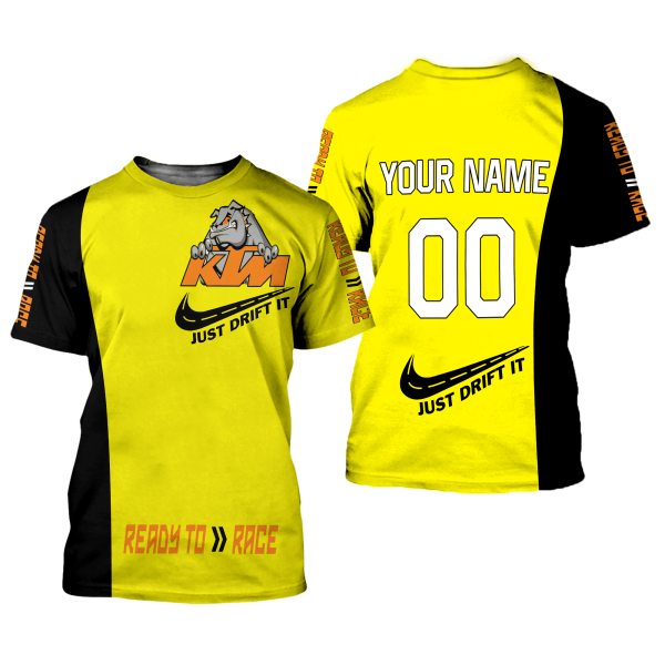 CUSTOM NAME RACING | BLACK-YELLOW | KTM - Image 2