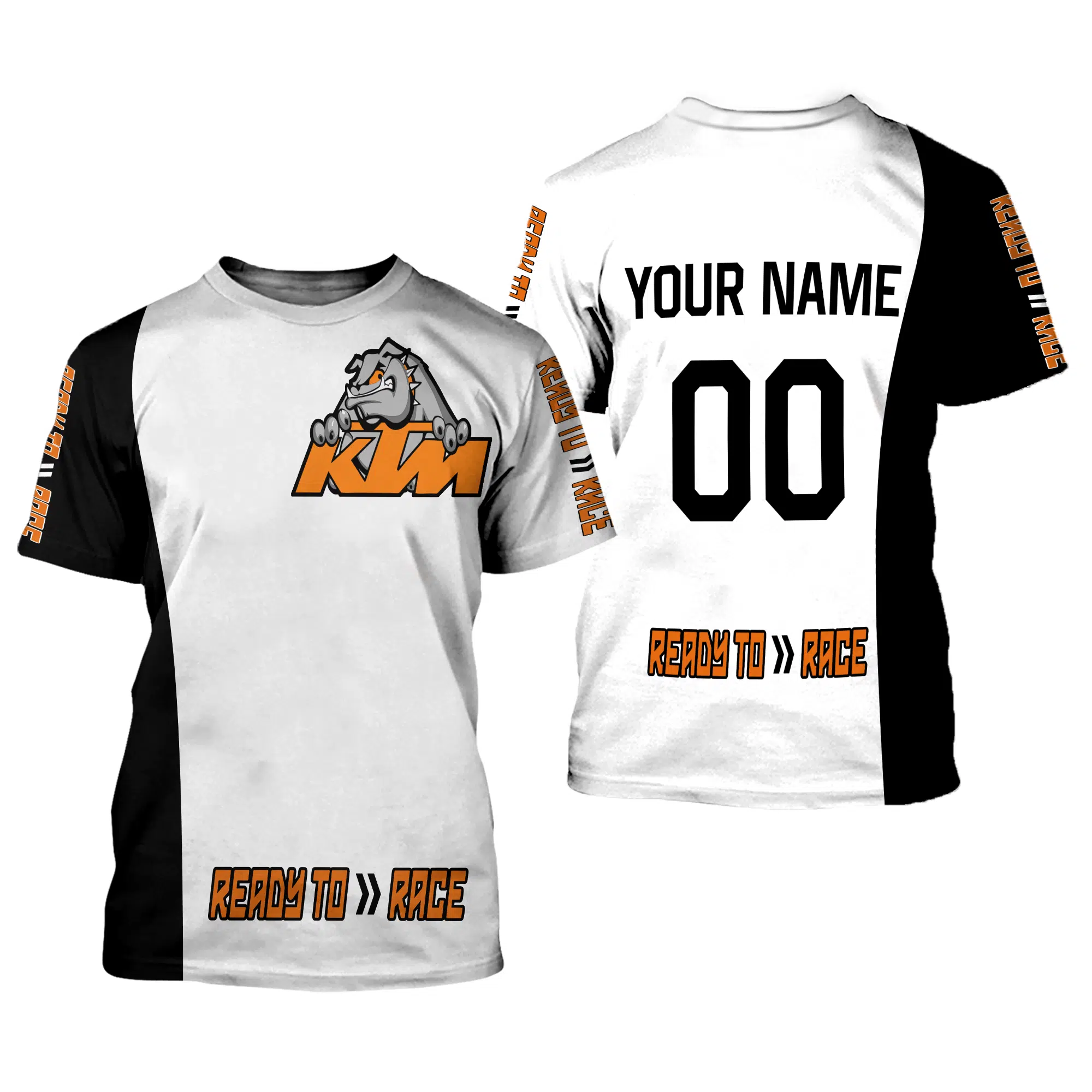 CUSTOM NAME RACING | BLACK-RED | KTM - Image 2
