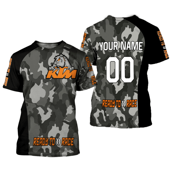 CUSTOM NAME RACING | BLACK CAMO | KTM V2 - Image 2