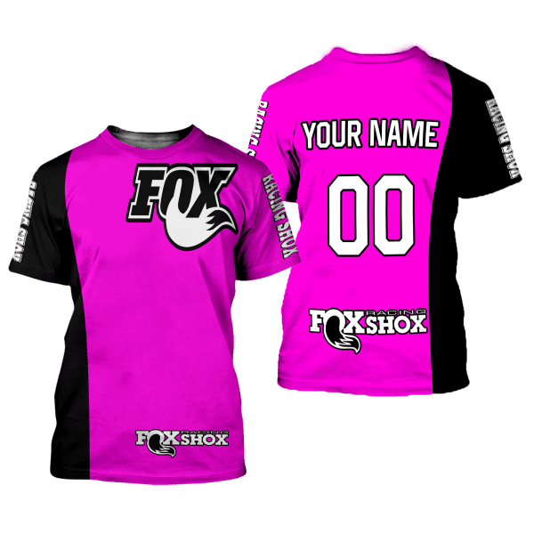 CUSTOM NAME RACING | BLACK PINK | FOX RACING - Image 2
