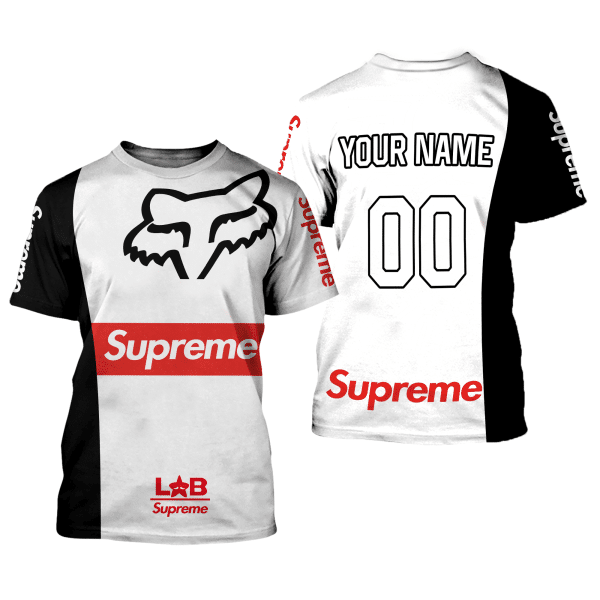CUSTOM NAME RACING | BLACK WHITE | FOX RACING - Image 2