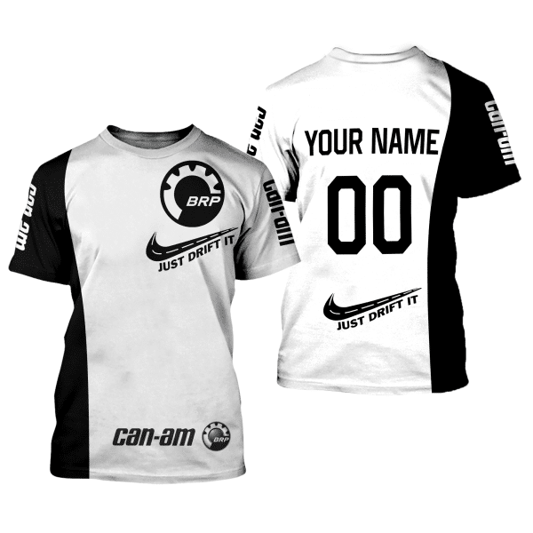 CUSTOM NAME RACING | BLACK-WHITE | CAN AM - Image 2